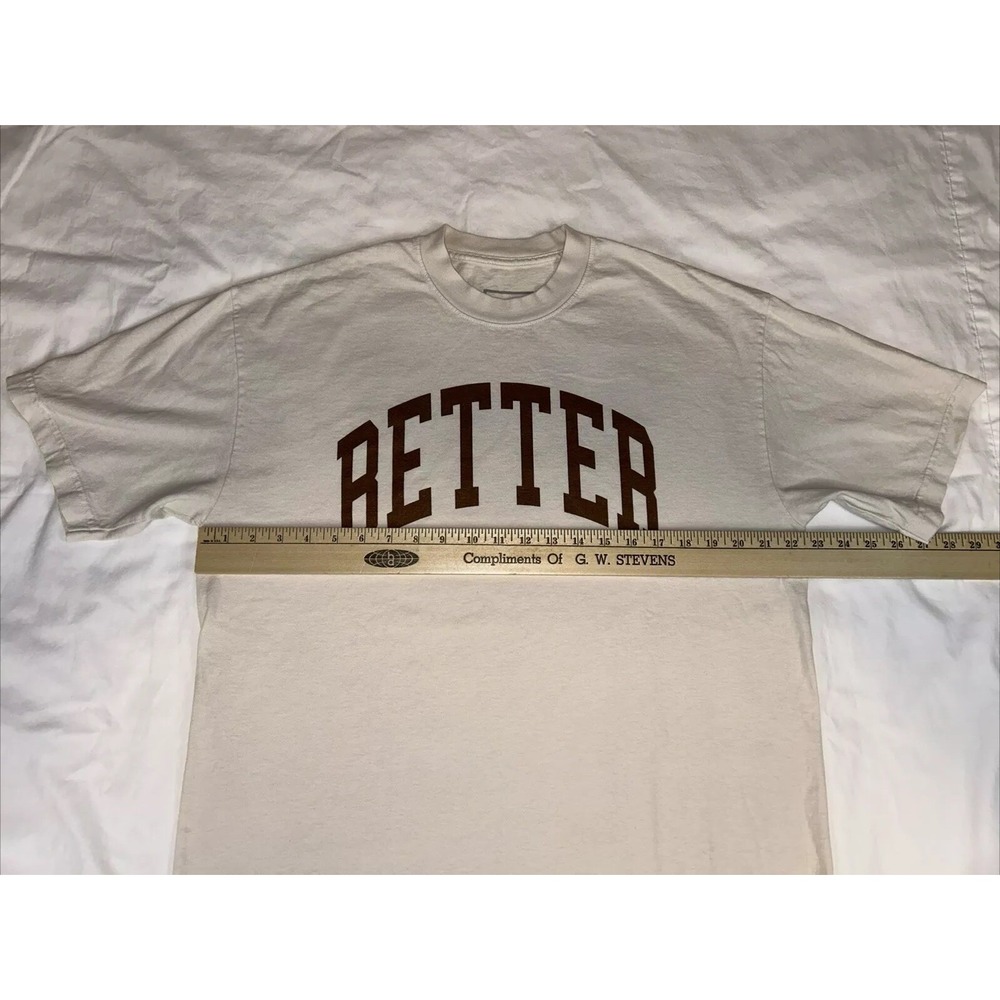 Better Lakeshore country club T-shirt men's large beige Winner's Only - Picture 3 of 7